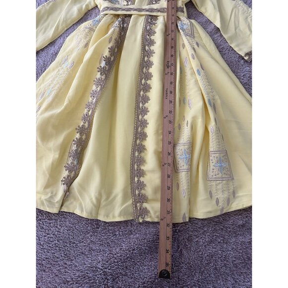 Rosaline Girl's Yellow Dress Size 8 New - Picture 3 of 16